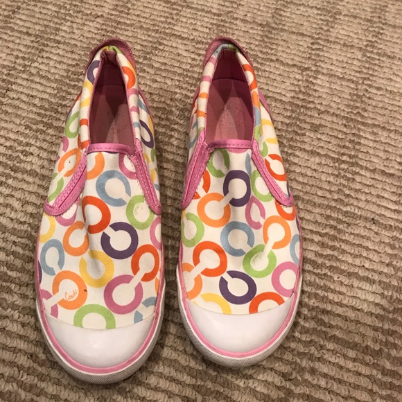 Coach Shoes - Authentic coach slide on sneakers